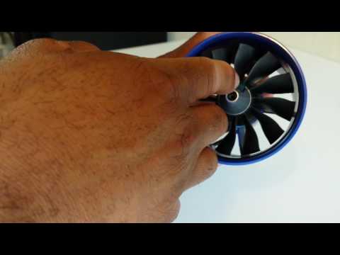 Hoe de 70-90mm Freewing EDF unit Part 1 Balance