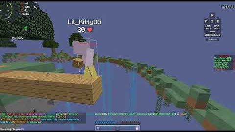 ExtremeCraft - Hacker #2608 Name: Lil_KittyOG  Hacks: Scaffold