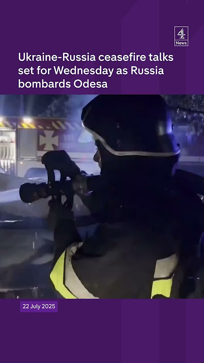 Ukraine-Russia ceasefire talks set for Wednesday as Russia bombards Odesa
