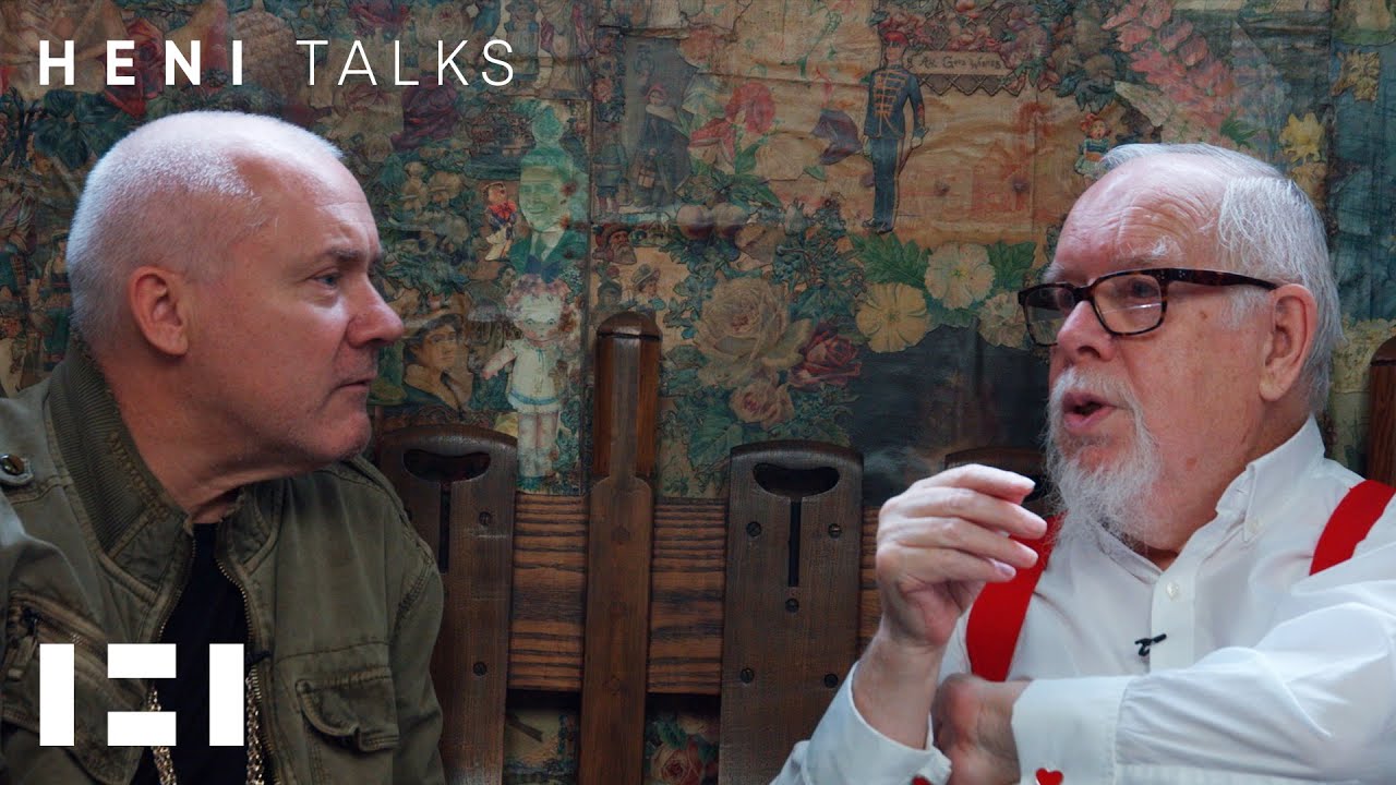 Damien Hirst visits Peter Blake’s studio | HENI Talks