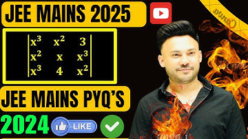 #JEE MAIN  PYQ 2024 #jee 2024 #matrixanddeterminants  class12  #jee 2025 #jeemaths #jee2025