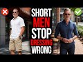 14 Fashion Mistakes SHORT Men Over 40+ NEED To Avoid!