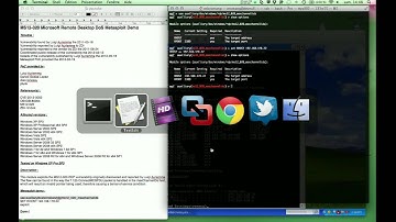 MS12-020 Microsoft Remote Desktop DoS Metasploit Demo