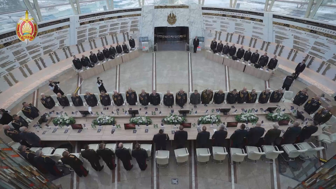 Состоялся торжественный прием Министром внутренних дел высшего начальствующего состава ОВД и ВВ МВД