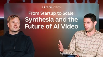 Van startup naar schaal: Synthesia en de toekomst van AI Video | GROW EUROPE 2025 | HubSpot Live