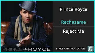 Prince Royce - Rechazame Lyrics English Translation - Spanish and English Dual Lyrics  - Subtitles