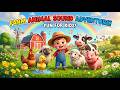 Old MacDonald Had a Farm 🚜 Fun Animal Sounds Song for Kids | Nursery Rhyme for Toddlers & Babies