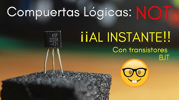 Diseñando Compuerta Not con Transistor BJT (Inversor)