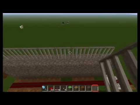 Minecraft Tutoriel Grande Porte Avec Piston 8x4 Style Grille Chateau Fort Youtube