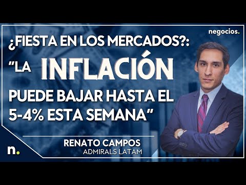 &iquest;Fiesta en los mercados?: &ldquo;La inflaci&oacute;n puede bajar hasta el 5-4% esta semana&rdquo;. Renato Campos