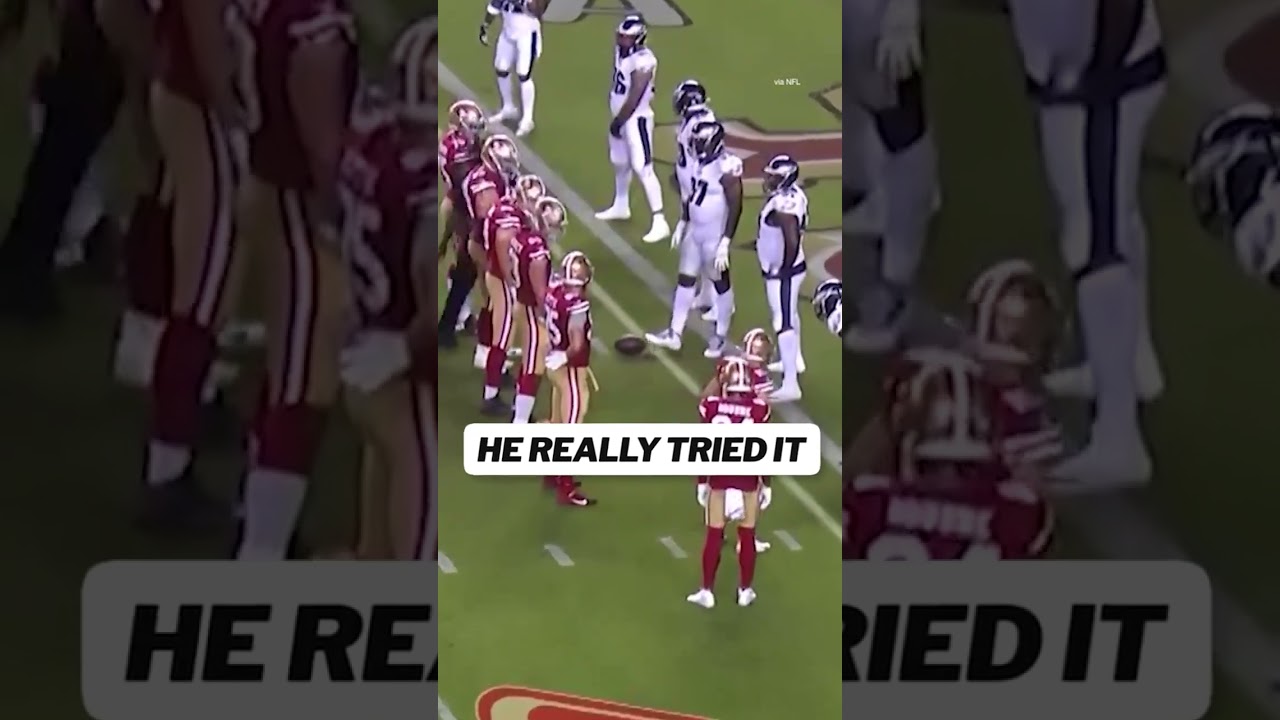 Ref was thinking “That is NOT where I put that” 😭 #nfl #football