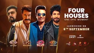 Four Superstars, Four Houses, One Epic Moment | BiggBoss