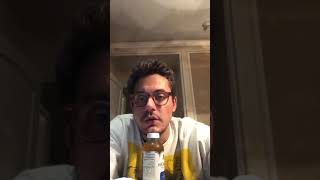 171204 John Mayer (@johnmayer) insta live part 1