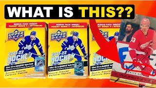 NEW RETAIL EXCLUSIVE PARALLEL?!? -  2021-22 Upper Deck Extended Series Hockey Blaster Box Break x3