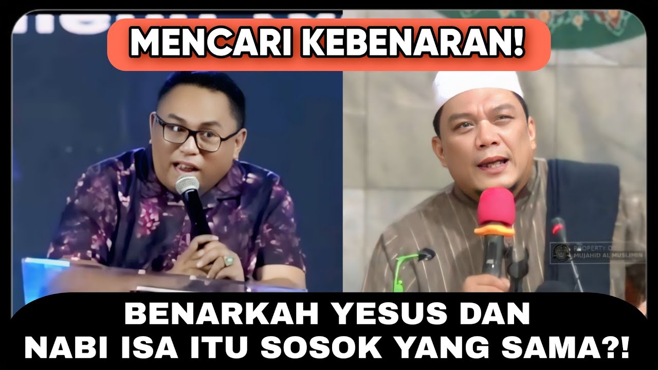 Yesus dan Nabi Isa: Sama atau Berbeda⁉️ | Penjelasan Ustadz Yahya Waloni & Pendeta Esra Soru