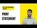 Build Your Own Programming Language Intro | Creating a Print Statement from Scratch