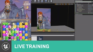 Creating a Match 3 Game | 01 | Live Training | Unreal Engine