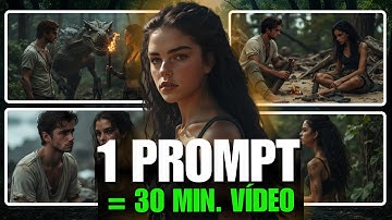 ESSA IA gera VÍDEOS DE 30 MIN com um Único Prompt! (PERSONAGENS CONSISTENTES!)