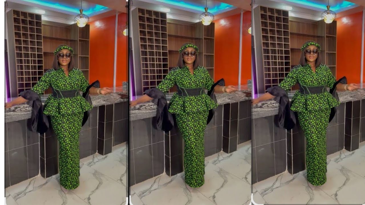 How to cut and sew 2 types of flare. Pleated flare and high-low flared without joining. 