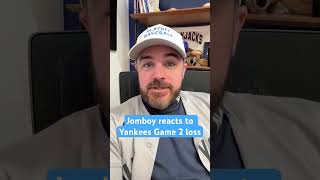 Jomboy reacts to Yankees getting CRUSHED #yankees #newyork #mlb #baseball #sports