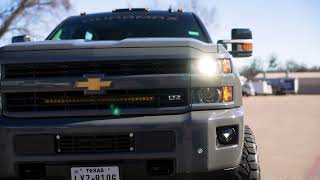 Nardo Grey Wrap On This 2500 Chevy Duramax