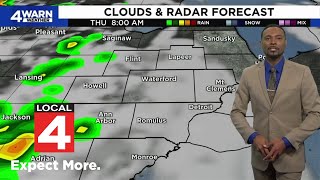 Tracking midweek isolated showers as highs near 80 in Metro Detroit: What to know