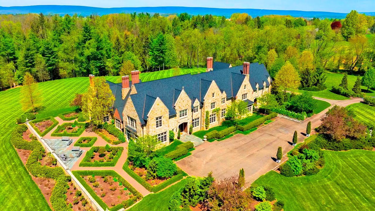 Luxurious and expensive mansions in the state of Pennsylvania worth