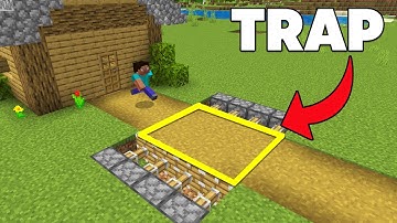 10 TRAPS to Kill Your Friends in Minecraft Bedrock!