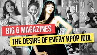 What Is BIG 6 MAGAZINES & Which Kpop Idols Have Successfully Unlocked It?