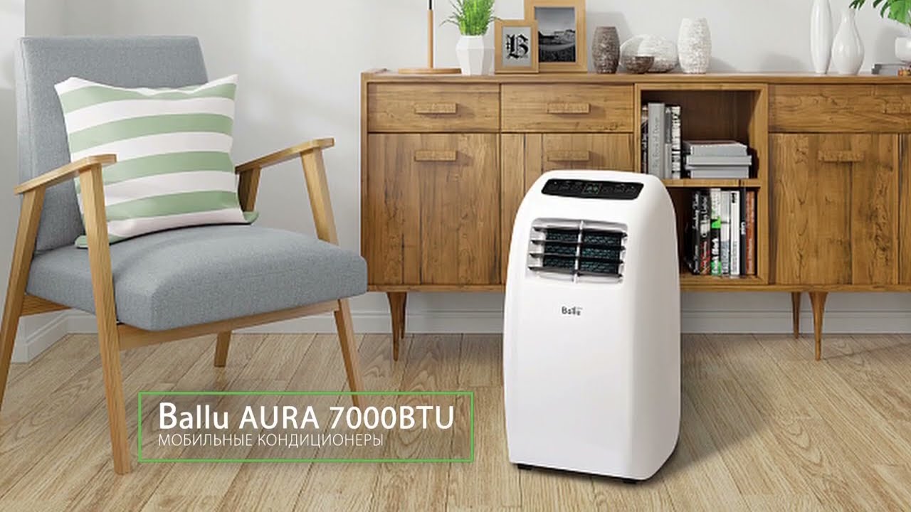Кондиционер мобильный Ballu Aura BPAC-07 CP/N1_24Y