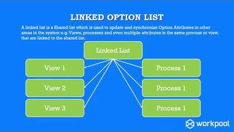 WorkPool v6 New Features Overview and Introduction to Linked Option Lists [community content]