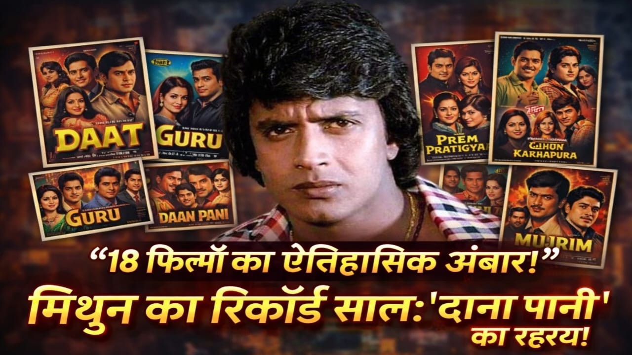Dana Pani Movie Mystery 🔥 Mithun Chakraborty Struggle & 18 Films Record (1989)