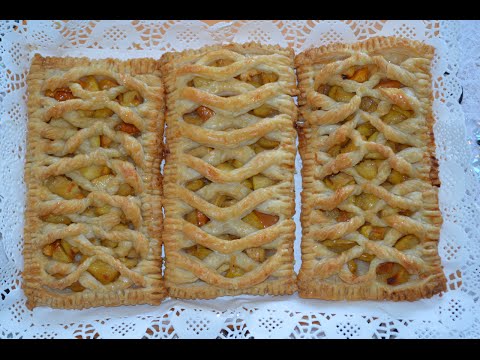 Яблочный штрудель Слойка с яблоками Apfelstrudel