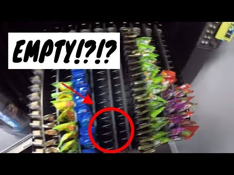 we ran out of Reese's and snickers for our vending machines!!!!