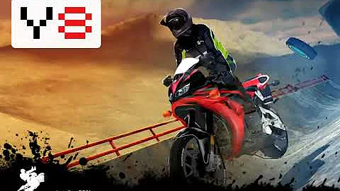 Impossible Bike Stunt 3d Game game in Y8
