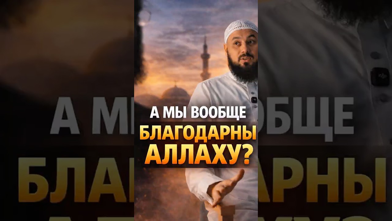 Аллах дал нам так много, но благодарны лимы Ему? 