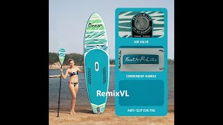 магазин RemixVL: Видео обзор Сап funwater sup доска 320*84*15 см fr03d или supfr03d
