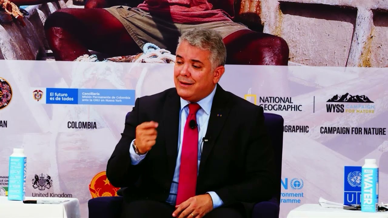 President of Colombia - High-Level Event - Transformative Action for Nature & People