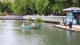 中島公園のボート乗り場 Youtube