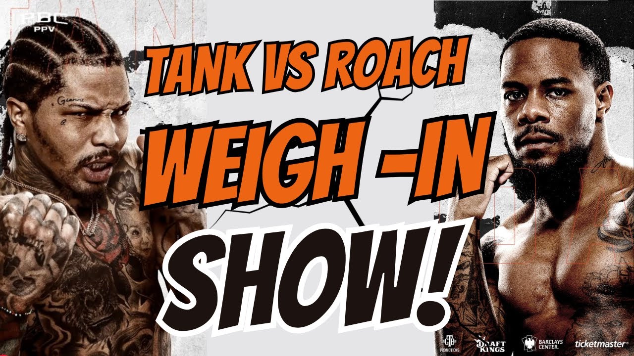 Tank Vs Roch Tank vs Roach Weighin Highlights and Boxing Life - YouTube