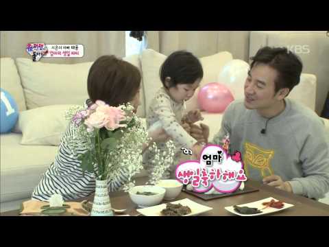 [HIT] The Return of Superman - Uhm Ji-on, 'bursts into tears' over the spicy taste of kimchi. 02/...
