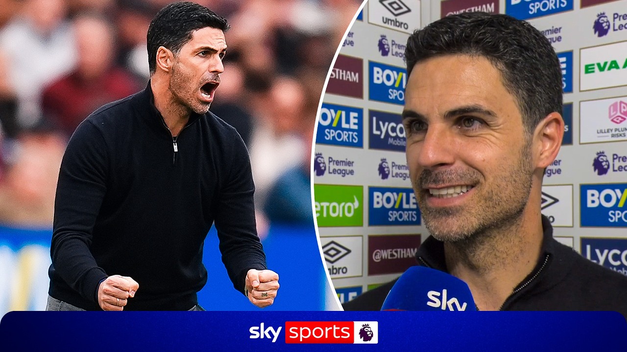 Mikel Arteta REACTS to Arsenal's win over West Ham! | "I am going to remember this day!"