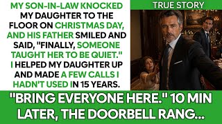 My Son-in-Law Knocked My Daughter Down On Christmas I Made A Call I Hadn't Made In 15 Years...