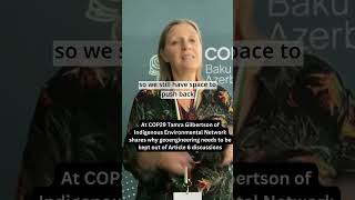 Tamra Gilbertson on Next Steps After COP29
