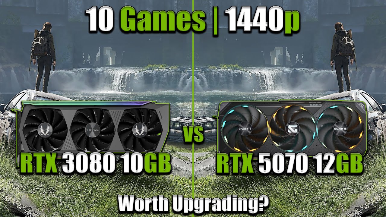 RTX 3080 10GB VS RTX 5070 12GB  | 10 Games In 1440p | Worth Upgrading?