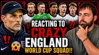 Thomas Tuchel’s CRAZY England Squad Announcement REACTION! Every Player Rated