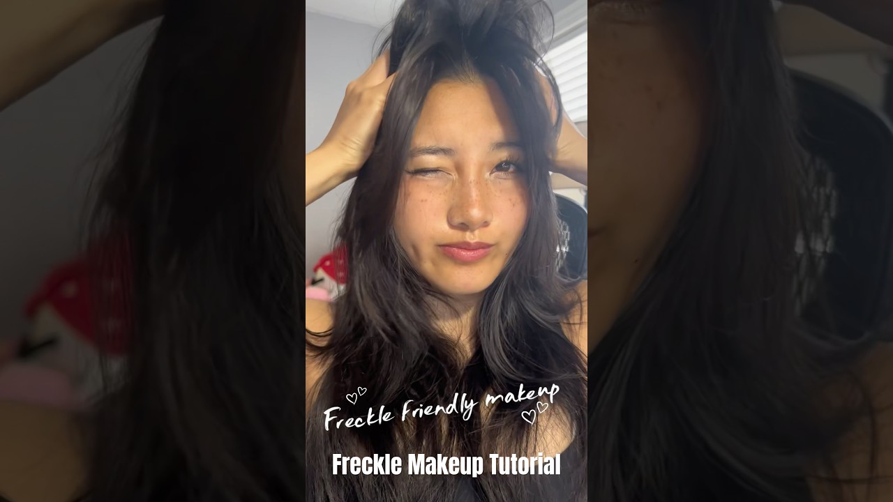 Freckle Friendly Makeup Look 