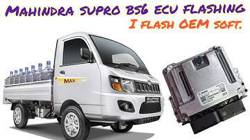 Mahindra Supro Bs6 MD1 ECU FLASHING OEM software Iflash Gruda.ll
