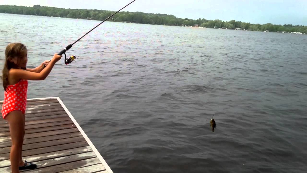 Megan's first fish at Wollaston lake YouTube