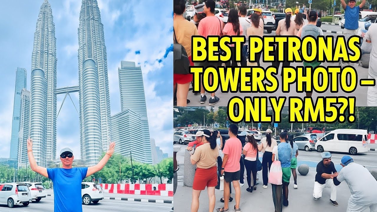 I Found the SECRET Spot for the Best Petronas Towers Photo – Only RM5?! 🤯📸